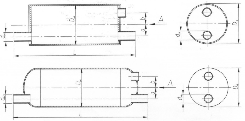 Горизонтальные воздухосборники А1И | Промышленная группа Империя ...